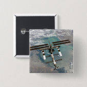 ザ国際的宇宙駅 缶バッジ (正面&裏面)