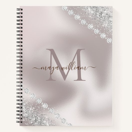 ザ地理の先生、シックな先生ギフトノート ノートブック (正面)