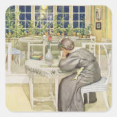 ザ夕べの前にイングランドへの旅 – 勉強 スクエアシール (正面)