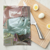 ザ夕べバイヴィットリオレジアニニ キッチンタオル (四つ折り)