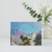 ザ失ったヒツジ、1926年ニューウェル・コンバーズ・ワイエス ポストカード (スタンド正面)