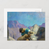 ザ失ったヒツジ、1926年ニューウェル・コンバーズ・ワイエス ポストカード (正面/裏面)