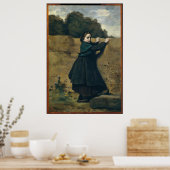 ザ好奇心に満ちた小さな女の子 ポスター (キッチン)