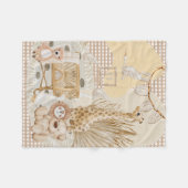 ザ子供部屋ルーム  フリースブランケット (正面(横))