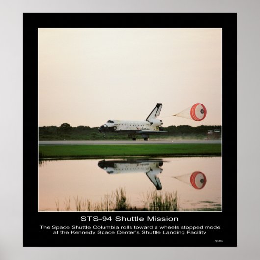 ザ宇宙シャトルコロンビア ポスター (正面)