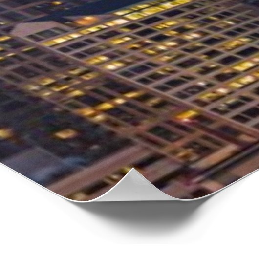 ザ宇宙ニードルアンドダウンタウンシアトル ポスター (角)