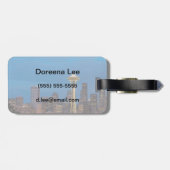 ザ宇宙ニードルアンドダウンタウンシアトル ラゲッジタグ (裏面横)