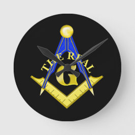 ザ実在Gマソニック ラウンド壁時計