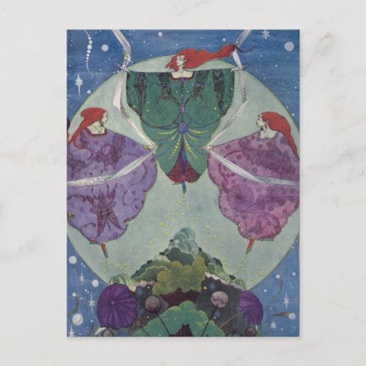 ザ小妖精や小人ヒル ポストカード (正面)