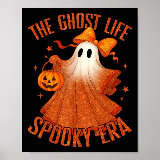 ザ幽霊ライフソキーエラハロウィーン幽霊の衣装を見る ポスター (正面)