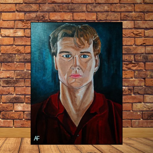 ザ幽霊絵を描ズバイアルフレッドキツネ キャンバスプリント