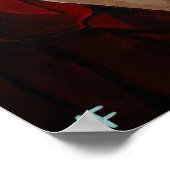 ザ幽霊絵を描ズバイアルフレッドキツネ ポスター (角)