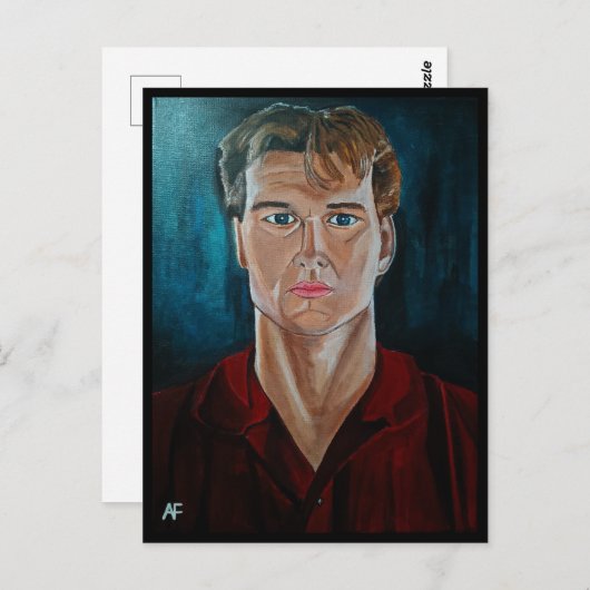 ザ幽霊絵を描ズバイアルフレッドキツネ ポストカード (正面/裏面)