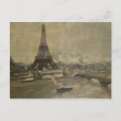 ザ建築のエッフェルタワー ポストカード (正面)