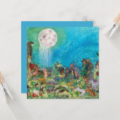 ザ忘れオリジナルアート勇気付けられる カード (正面/裏面インサイチュ)