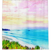 ザ忘れビーチ シャワーカーテン (正面)