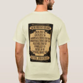 ザ懇親会ボイズオンツアー Tシャツ (裏面)