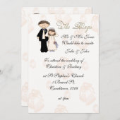 ザ披露宴結婚式招待状 招待状 (正面/裏面)