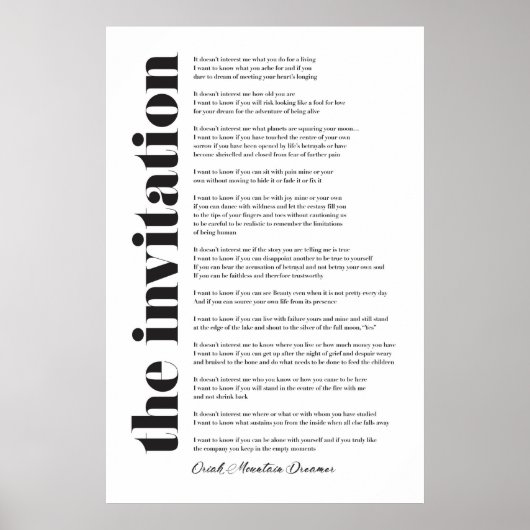 ザ招待状バイオリアマウンテンドリーマー ポスター (正面)