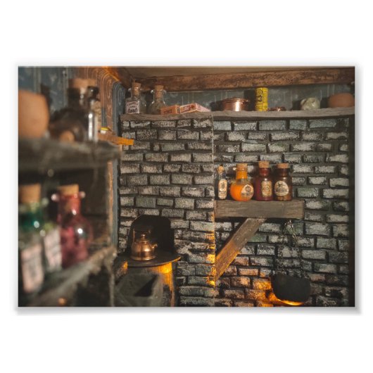 ザ放棄されたキッチンプリント – 放棄されたミニ フォトプリント            (正面)