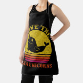 ザ救シーユニコーンレトロナルファル エプロン (インサイチュ)