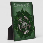 ザ星形五角形&ザアイビー フォトプラーク (側面)