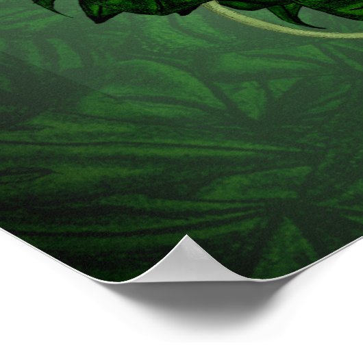 ザ星形五角形&ザアイビー ポスター (角)