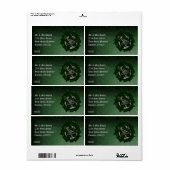 ザ星形五角形&ザアイビー ラベル (フルシート)