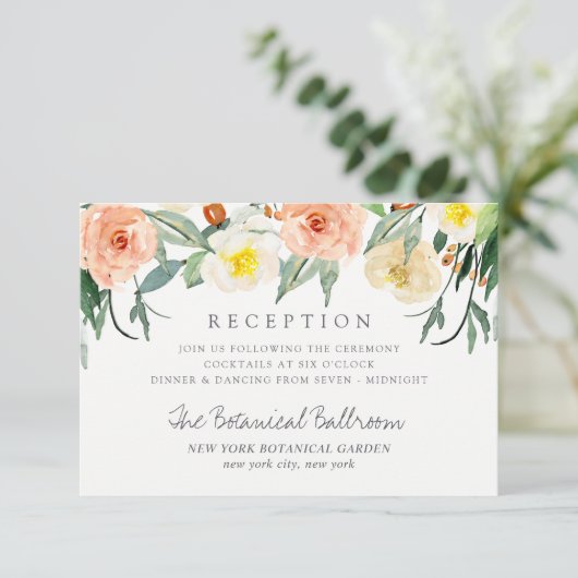 ザ春結婚ブロッズコレクション披露宴 エンクロージャーカード (スタンド正面)