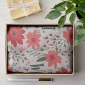 ザ最も素晴らしいタイムオブイヤーの休日フローラ 薄葉紙 (ギフト)