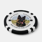 ザ最も退屈な犬のパパ ポーカーチップ (シングル)