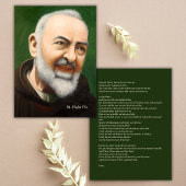 ザ最強ヒーリング祈りの言葉バイセントパドレピオ ノートカード