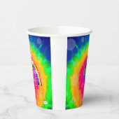 ザ最高のエバ絞り染め紙カップHAMbWG 紙コップ (左)