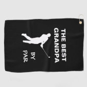 ザ最高のグランパバイパー・ゴルフ・グランダゴルファー・プン ゴルフタオル (横)