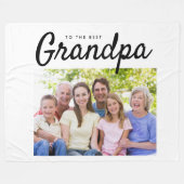 ザ最高のジグカスタムルパ写真 フリースブランケット (正面(横))