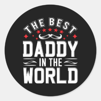 ザ最高のダディ・イン・ザ・ワールド父パパ父のダ ラウンドシール