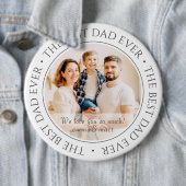 ザ最高のパパエシンプルバモダンクラシック 缶バッジ (インサイチュ)