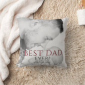 ザ最高のパパエバータイポグラフィファザーズデイフォト クッション (ブランケット)