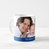 ザ最高のパパエバ1フォトカスタム コーヒーマグカップ (正面左)