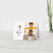 ザ最高のパパ | かわいいビーとフォトファーザーの日 シーズンカード (正面)