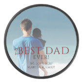 ザ最高のパパEver Father's Day Keepsake写真 アイスホッケーパック (正面)