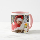 ザ最高のマ・エバーピンクカスタムの写真コラージュマグ マグカップ (正面右)