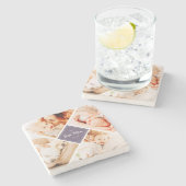 ザ最高のマ・エモダンバのカスタム写真 ストーンコースター (横)