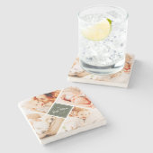 ザ最高のマ・エモダンバのカスタム写真 ストーンコースター (横)