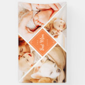 ザ最高のマ・エモダンバのカスタム写真 横断幕 (縦)