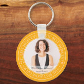 ザ最高のマ・エモダンバークラシック・フォト・キーチェーン キーホルダー (正面)