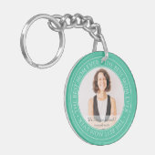 ザ最高のマ・エモダンバークラシック・フォト・キーチェーン キーホルダー (正面左)