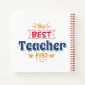 ザ最高の先生 ノートブック (裏面)