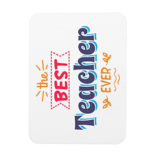 ザ最高の先生 マグネット (縦)