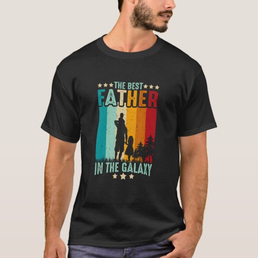 ザ最高の銀河系パパ父の日Me Tシャツ (正面)